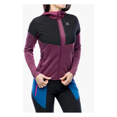 Outdoor mikina dámská Montura Thermalgrid Pro Maglia - wine red