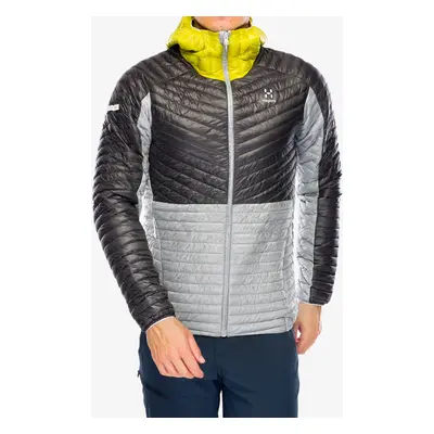 Zateplená bunda Haglofs L.I.M. Mimic Hood - stone grey/magnetite