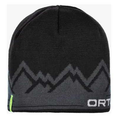 Zimní čepice Ortovox Peak Beanie - black raven