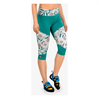 Lezecké legíny Ocun Rhea 3/4 Leggings - green