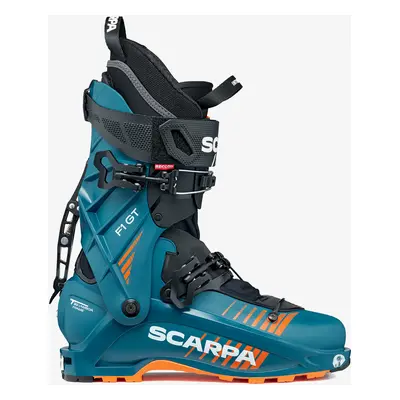 Skitourové boty Scarpa F1 GT - petrol/orange