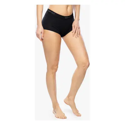 Dámské funkční boxerky Super.natural Tundra175 Hipster 2Pack - jet black/jet black