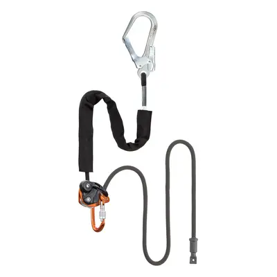 Lanyard pro práci ve výškách Climbing Technology Finch+ Steel 3m - black