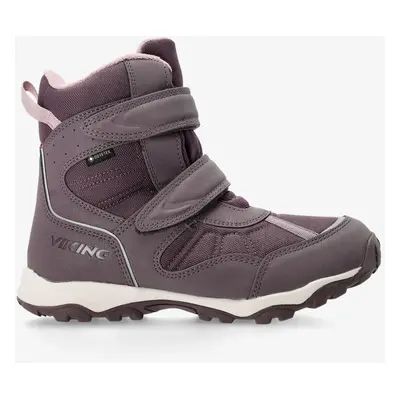 Dívčí obuv Viking Footwear Beito Warm GTX 2V - plum/dusty pink