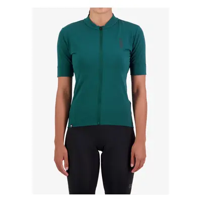 Cyklo triko dámské Mons Royale Roam Cargo Merino Shift Full Zip T - evergreen