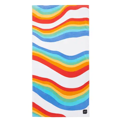 Plážový ručník Slowtide Roygbiv Beach Towel - white