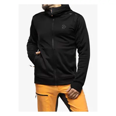 Mikina s kapucí Didriksons Acke Full Zip - black