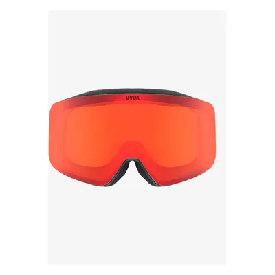 Lyžařské brýle Uvex pwdr FM - black/red/orange/clear