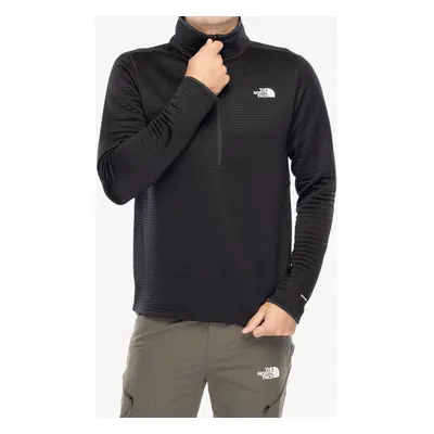 Mikina bez kapuce The North Face Dotknit Thermal 1/4 Zip - tnf black