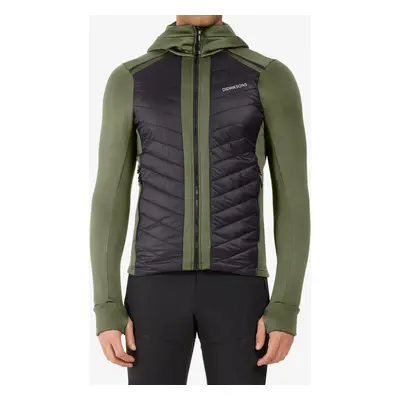 Hybridní bunda Didriksons Zuko Full Zip - deep green