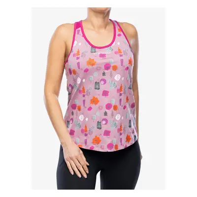 Dámský lezecký top La Sportiva Botanic Tank - rose/springtime