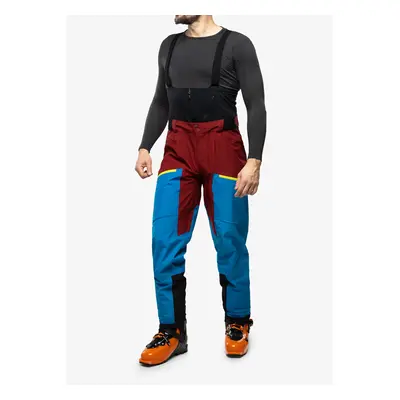 Lyžařské kalhoty La Sportiva Chaser Evo Shell Bib Pant - electric blue/sangria