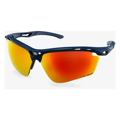 Brýle Rudy Project Propulse - blue navy matte - multilaser orange