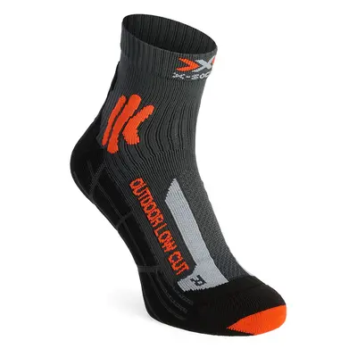 Trekové ponožky X-Socks Trek Outdoor Low Cut - anthracite/orange