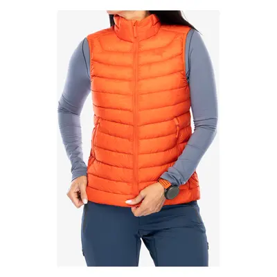 Péřová vesta dámská Arcteryx Cerium Vest - solaris