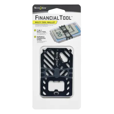 Multitool Nite Ize FinancialTool Multi Tool Wallet - black