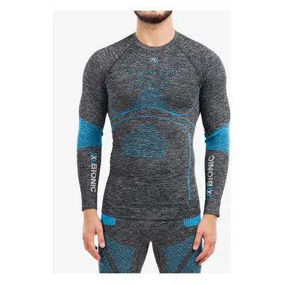 Termoaktivní mikina X-Bionic Energy Accumulator 4.0 Shirt - grey/blue