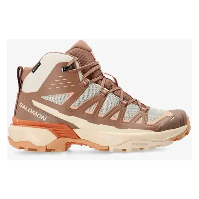 Turistické boty dámské Salomon X Ultra Edge Mid GTX - shortbread/raw