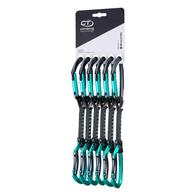 Lezecké expresky Climbing Technology Lime Set DY cm 6-pack - anthracite/blue marine