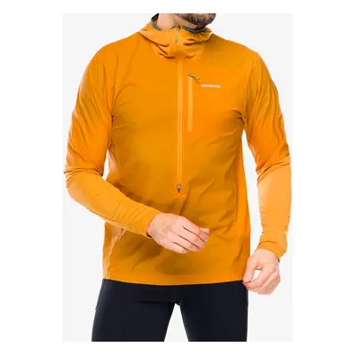 Bunda na běhání Patagonia Airshed Pro Pullover - golden caramel