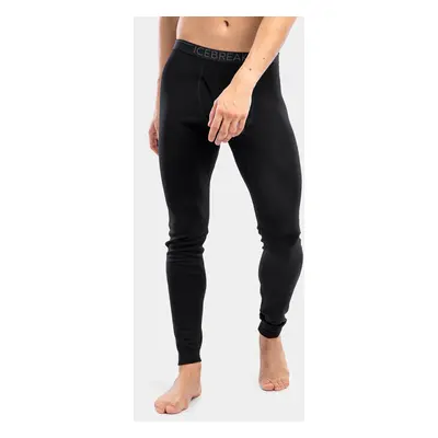 Termální legíny Icebreaker Tech Leggings w/Fly - black