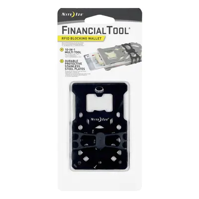 Multitool Nite Ize FinancialTool RFID Blocking Wallet - black