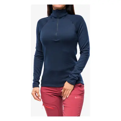 Funkční mikina dámská Houdini Desoli Thermal Half Zip - blue illusion