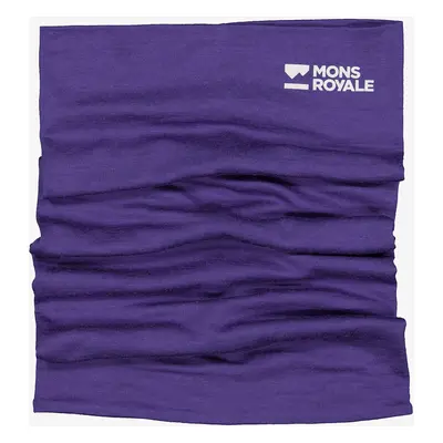 Nákrčník Mons Royale Double Up Neckwarmer - violet