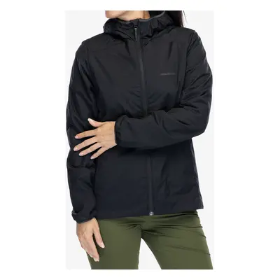 Zateplená bunda dámská Salomon Mountain Flex Jacket Hood - deep black