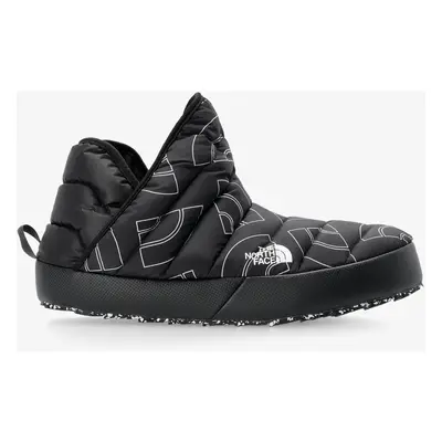 Zateplené papuče The North Face ThermoBall Traction Bootie - print/black