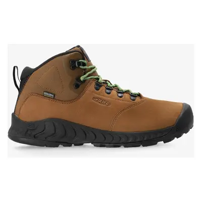 Turistické boty pánské Keen Nxis Explorer Mid WP - bison/golden yellow