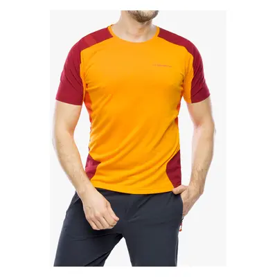 Rychleschnoucí triko La Sportiva Compass T-Shirt - papaya/sangria