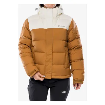 Dámská péřová bunda Columbia Bulo Point II Down Jacket - camel brown/chalk crinkle