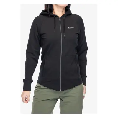 Dámská mikina s kapucí Black Diamond Mountain Transparency FZ Hoody - black