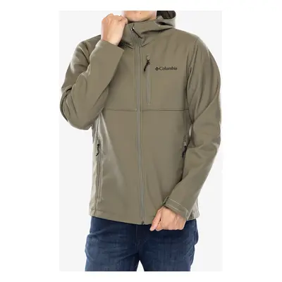 Softshellová bunda Columbia Ascender II Hooded Softshell Jacket - stone green