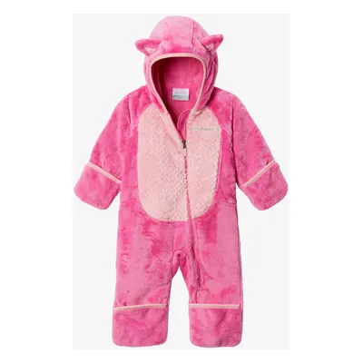 Dětská kombinéza Columbia Foxy Baby Sherpa Bunting - pink ice/pink orchid