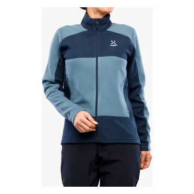 Rozepínací mikina dámská Haglofs Buteo Mid Jacket - steel blue/tarn blue