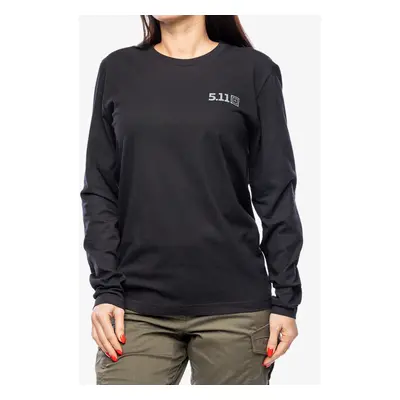 Dámské triko s dlouhým rukávem 5.11 All Bark Bite L/S Tee - black