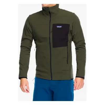 Softshellová bunda Patagonia R2 TechFace Jacket - pine needle green