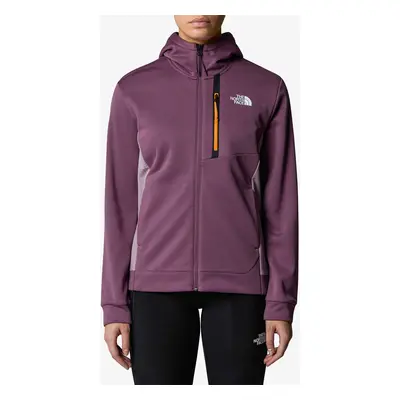 Fleece mikina dámská The North Face Ma FZ Fleece - midnight mauve/purple chalk