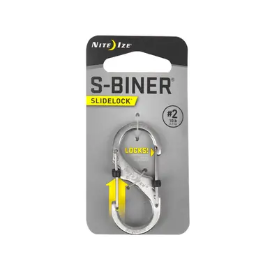 Karabina Nite Ize S-Biner Slide Lock - steel