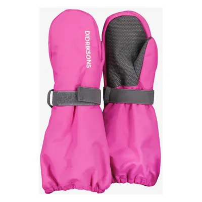 Dětské rukavice Didriksons Biggles Mittens - plastic pink