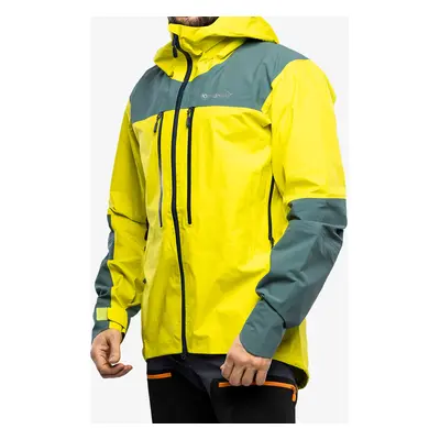 Membránová bunda Norrona Trollveggen Gore-Tex Pro Light Jacket - sulphur/atlantic