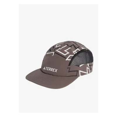 Kšiltovka adidas TERREX HEAT.RDY 5-Panel Graphic Cap - charcoal/white/black