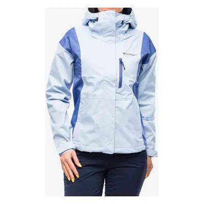 Dámská bunda do deště Columbia Hikebound Jacket - whisper/eve