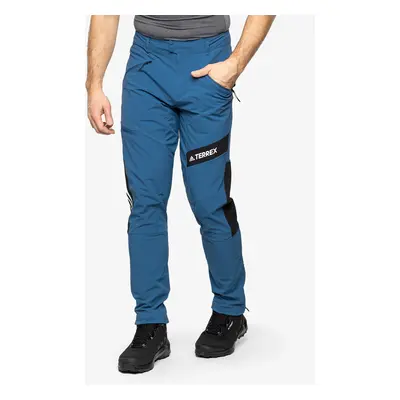 Softshellové kalhoty adidas TERREX Techrock Mountaineering Pants - wonder steel