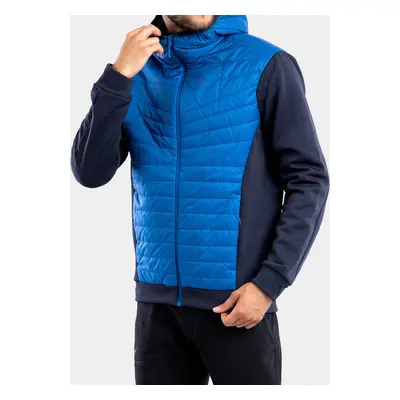 Hybridní bunda BlackYak Burlina Hoody - snorkel blue