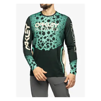 Cyklistická mikina Oakley Maven RC L/S Jersey - green frog