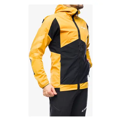 Bunda na skialpinismus adidas TERREX Techrock Softshell Jacket - preyel/black