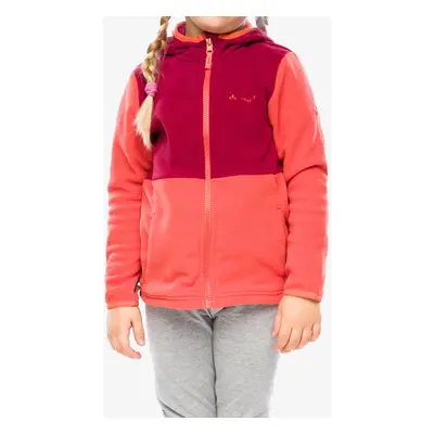 Dětská mikina Vaude Pulex Hooded Jacket II - hot chili